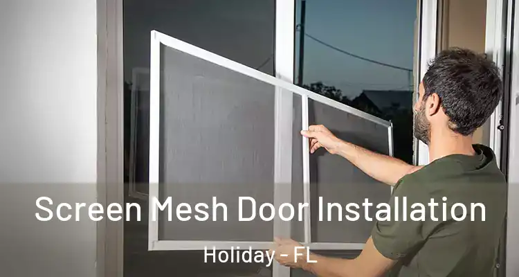  Screen Mesh Door Installation Holiday - FL